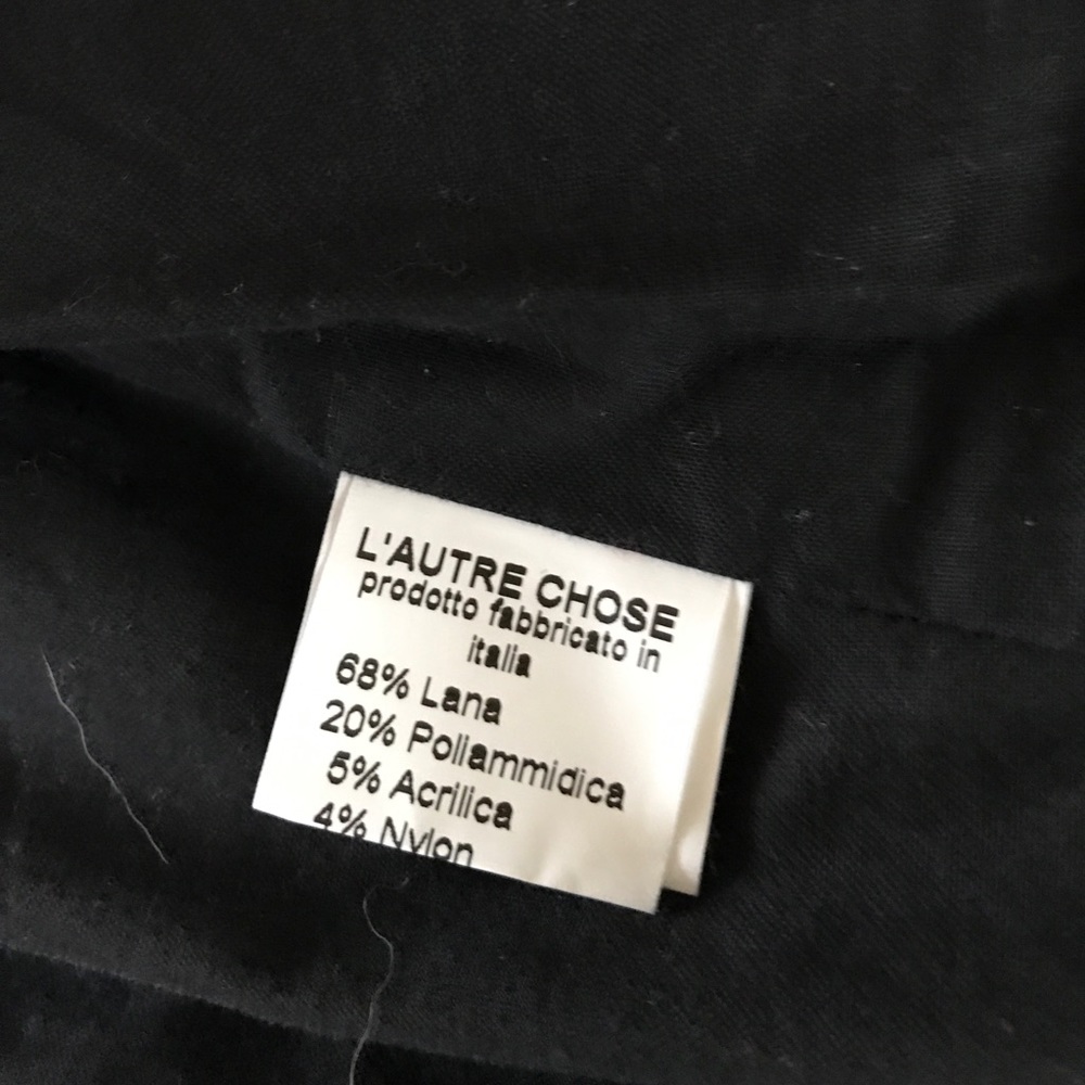 L’Autre Chose wool blend buffalo check blazer 2 - Picture 7 of 7